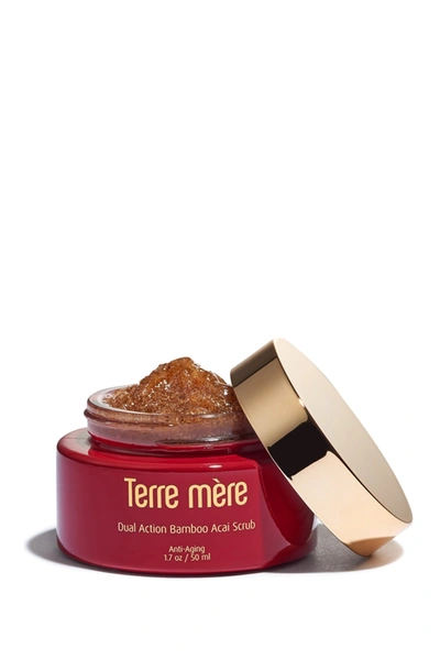 Terre Mere Dual Action Bamboo Acai Scrub