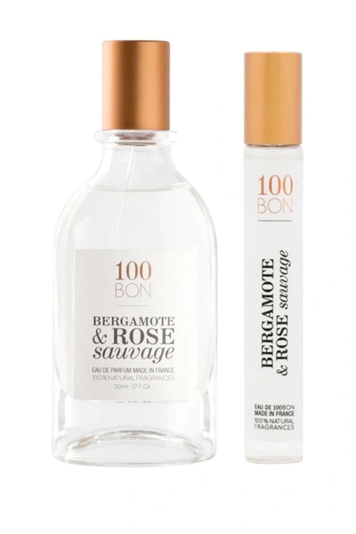 100 Bon Bergamote & Rose Sauvage 2-piece Fragrance Set