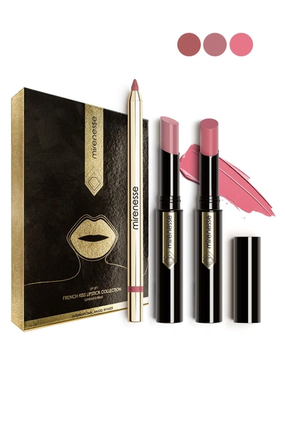 Mirenesse Glossy 3-piece Lip Kit