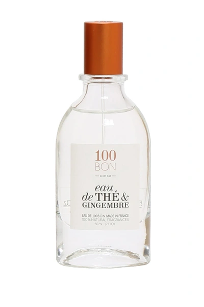 100 Bon Eau De The & Gingembre 100% Natural Fragrance Spray