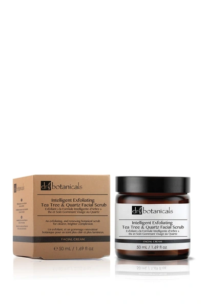 Skinchemists Intelligent Exfoliating Tea Tree And Quartz Facial Scrub In Black