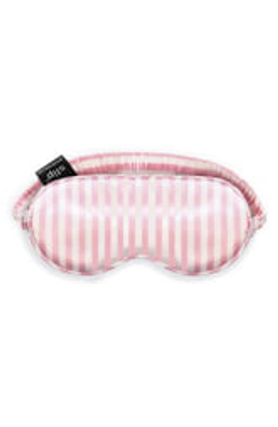 Slip For Beauty Sleep Silk Sleep Mask In Hollywood Hills Pink Stripe