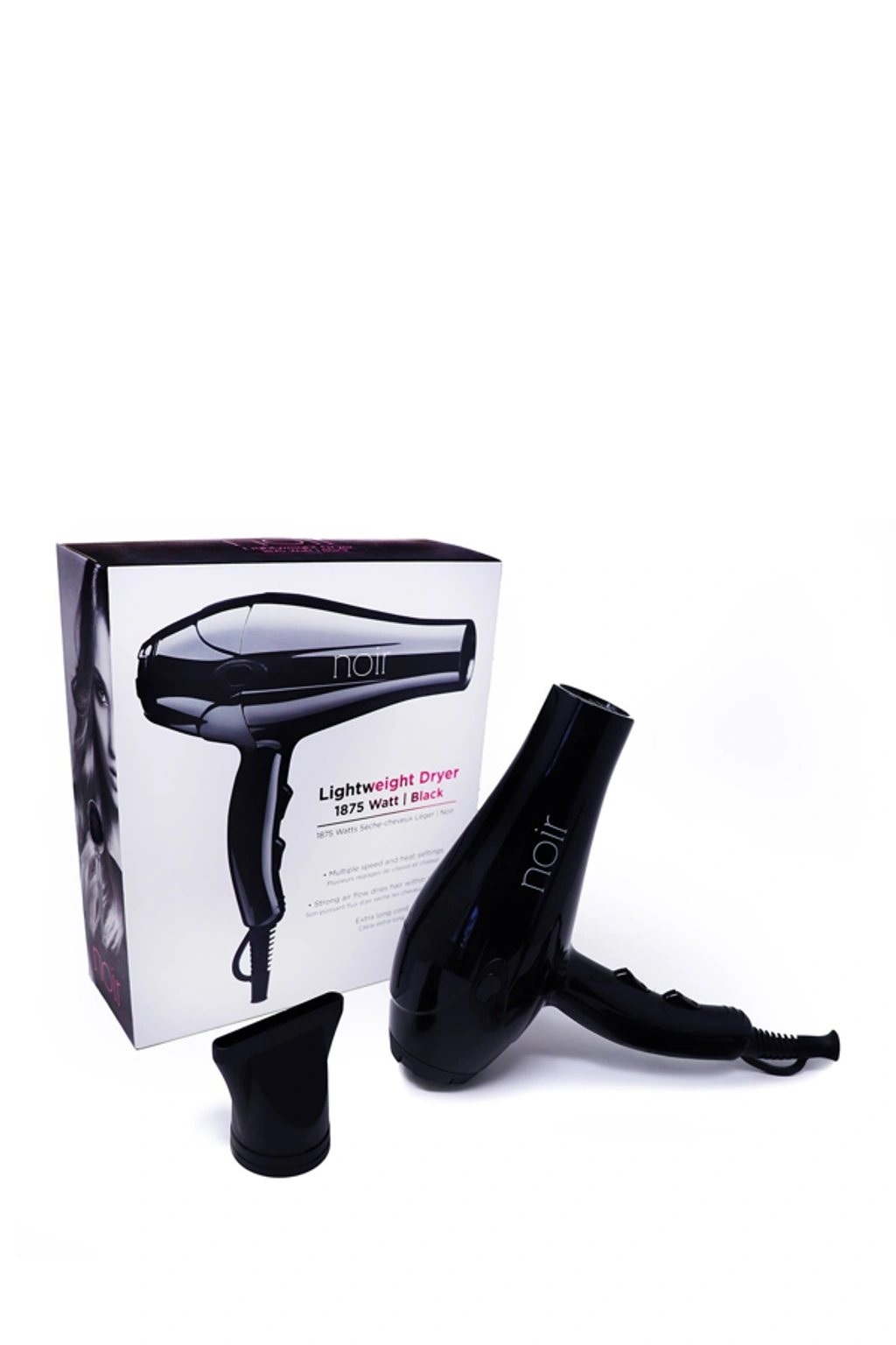 Cortex Usa Noir 1875w Lightweight Blow Dryer In Black ModeSens