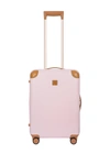Bric's Luggage Amalfi 21" Carry-on Spinner Suitcase In Pink