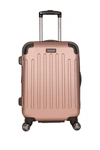 Kenneth Cole Reaction Renegade 20” Lightweight Hardside Expandable Carry-on Luggage In Rose Gold
