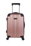 KENNETH COLE REACTION OUT OF BOUNDS 20" LIGHTWEIGHT HARDSIDE 4-WHEEL SPINNER CARRY-ON LUGGAGE,023572509214