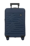 Bric's Luggage Bric's 21" Expandable Carry-on Spinner In Ocean Blue