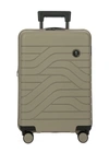 Bric's Luggage By Ulisse 21" Expandable Carry-on Spinner In Dove Grey