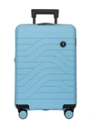 Bric's Luggage By Ulisse 21" Expandable Carry-on Spinner In Sky Blue