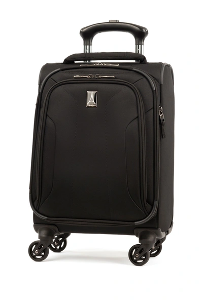 Travelpro Pilot Air™ Elite 17" Expandable Compact Boarding Bag Spinner Luggage In Black