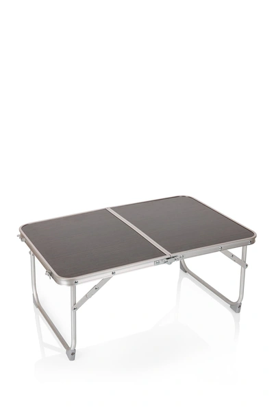 Picnic Time Concert Table In Brown