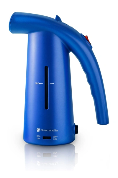 Steam And Go Sag09s Dual Voltage Handheld Garment & Fabric Steamer In Blue