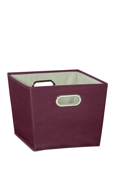 Honey-can-do Purple Medium Storage Bin