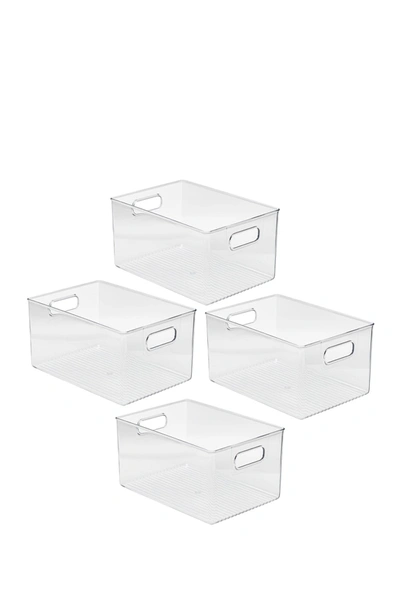 Sorbus Clear Storage Bins