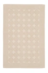 Linum Home Sinemis Circle Design Bath Mat In Beige