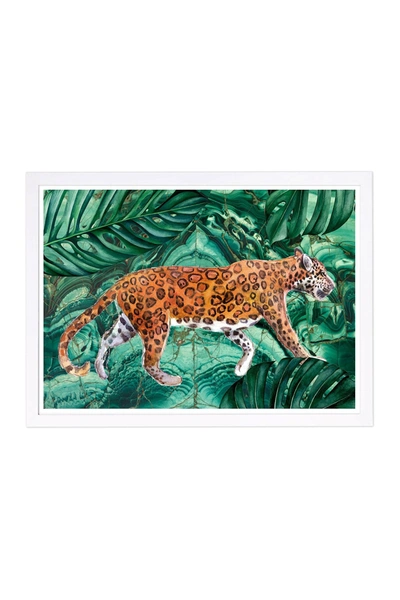 Wynwood Studio Cougar Jungle Art In Orange