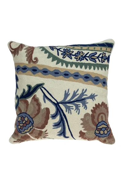 Parkland Collection Marisol Beige Throw Pillow