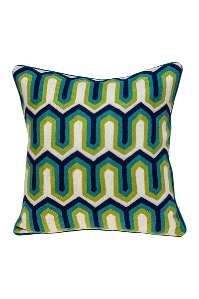 Parkland Collection Handmade Monte Transitional Pillow In Multicolor