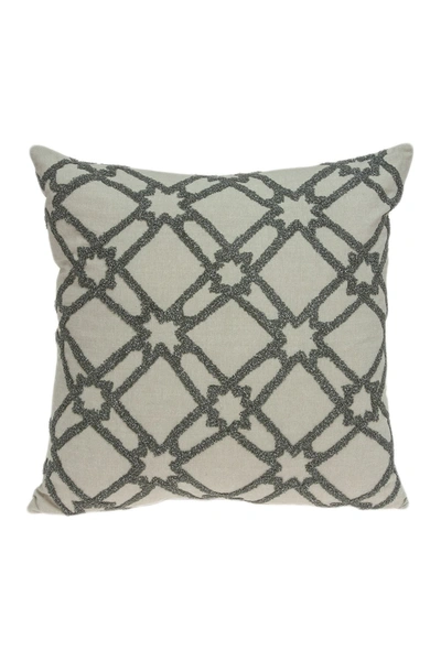 Parkland Collection Cora Transitional Pillow In Beige