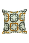 Parkland Collection Boxer Transitional Pillow In Grey