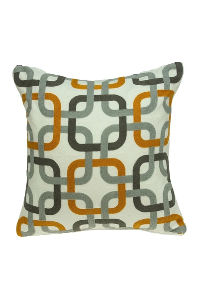 Parkland Collection Boxer Transitional Pillow In Grey