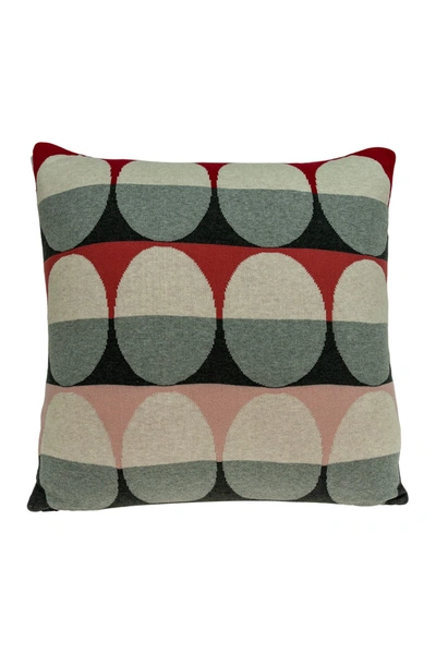 Parkland Collection Zinca Transitional Pillow In Multicolor
