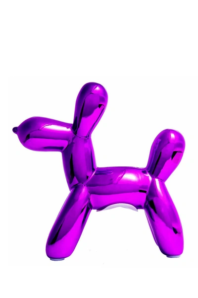 Interior Illusions Plus Purple Mini Balloon Dog Bank