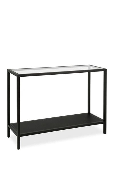 Addison And Lane Rigan 36" Blackened Bronze Console Table