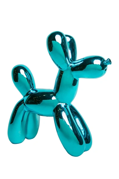 Interior Illusions Blue Balloon Dog Bank