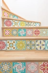 Walplus Malia Colourful Tiles Mix Wall Stickers