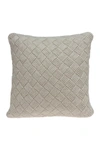 Parkland Collection Aldo Transitional Pillow In Beige