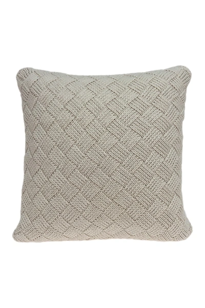 Parkland Collection Aldo Transitional Pillow In Beige