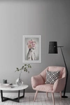 Marmont Hill Inc. Pink Flower Turban Wall Art In Multi