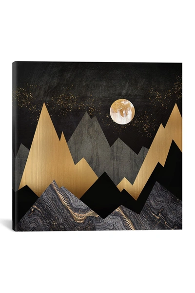 Icanvas Metallic Night By Spacefrog Designs Canvas Artwork In Multi