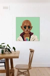 Icanvas Mahatma Gandhi By Amit Shimoni In Multi