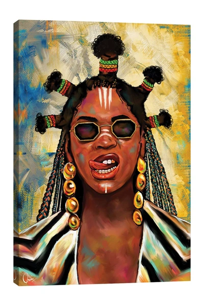 Icanvas Black Is King Beyonce Wall Art By Crixtover Edwin In Multi