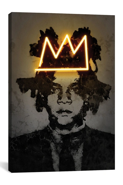 Icanvas Basquiat By Octavian Mielu Wall Art In Multi