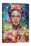 Icanvas Frida Wall Art By Leon Devenice In Multi