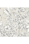 Wallpops Grey Cayman Peel & Stick Wallpaper In Neutral