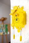 Walplus Yellow Cuckoo Clock In Yellow