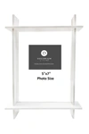 R16 HOME WHITE LUCITE 5" X 7" FRAME,767843374964