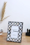 Tiramisu Mother-of-pearl Picture Frame In Ivory
