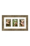 COURTSIDE MARKET GALA COLLECTION CHAMPAGNE 10X20 3-5X7 OPENINGS COLLAGE FRAME,840178639035