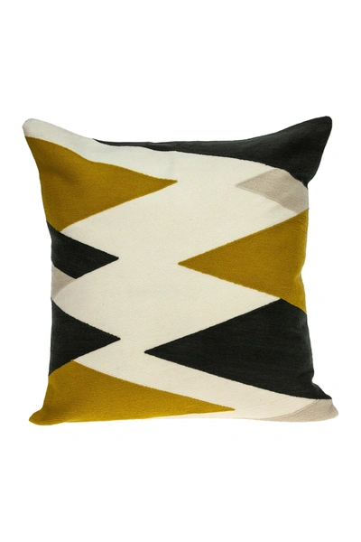 Parkland Collection Ziglar White Throw Pillow