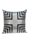 Parkland Collection Aantra Transitional Pillow In Grey
