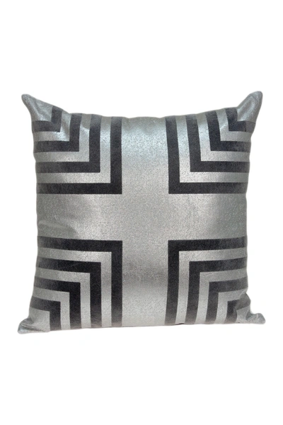 Parkland Collection Aantra Transitional Pillow In Grey