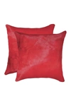 Natural Torino Genuine Cowhide Pillow