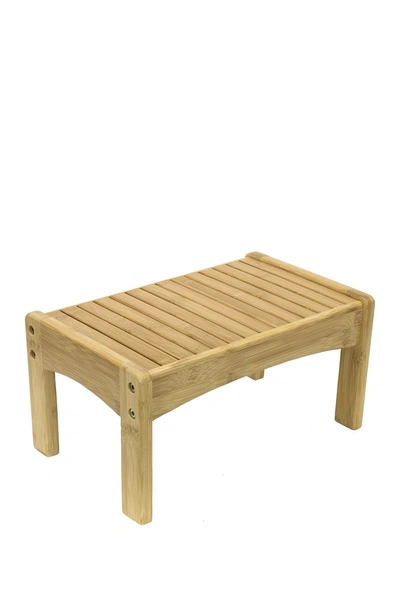 Sorbus Bamboo Wood Step Stool