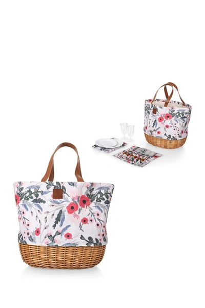 Picnic Time Promenade Picnic Basket In Multi