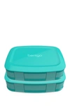 BENTGO 2-PACK OF FRESH LEAK-PROOF VERSATILE 4-COMPARTMENT BENTO-STYLE LUNCH BOX,817387023023